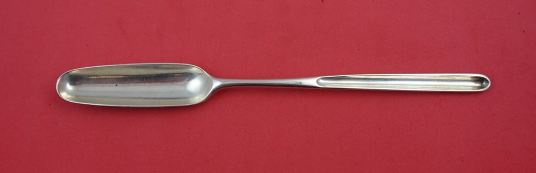 Georgian Sterling Silver Marrow Scoop by Paul Crespin 1757 9" (1 of 2)