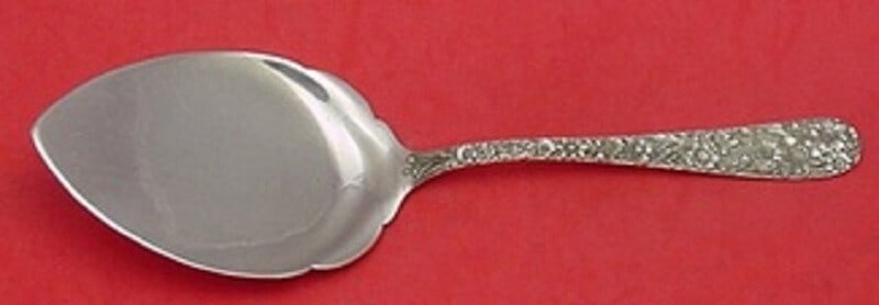 Kirk Repousse Sterling Silver Pie Server 925/1000 9.5 Inch (1 of 1)