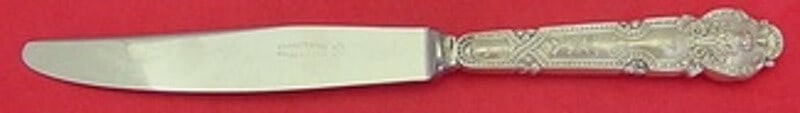 Tiffany & Co Renaissance Sterling Silver Banquet Knife 10.5": Tiffany & Co Renaissance Sterling Silver Banquet Knife 10.5" Elevate your dining experience with this exquisite Renaissance banquet knife by Tiffany & Co. Crafted between 1900 and 1940, this 10 1/2" k