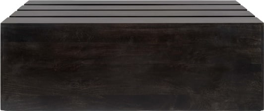 Carson Dark Ebony Square Coffee Table with Lacquer Finish (1 of 2)