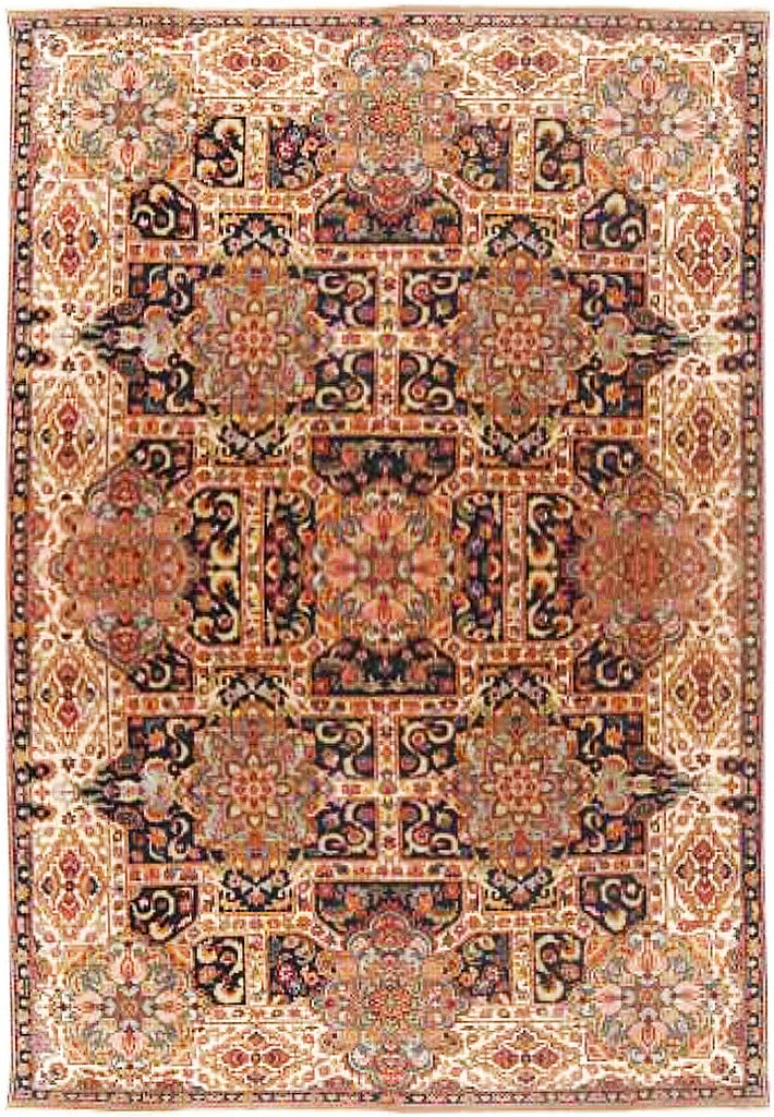 5'9 x 9'3 Handmade Brown Jaipur Quality Rug Premium Wool (1 of 3)