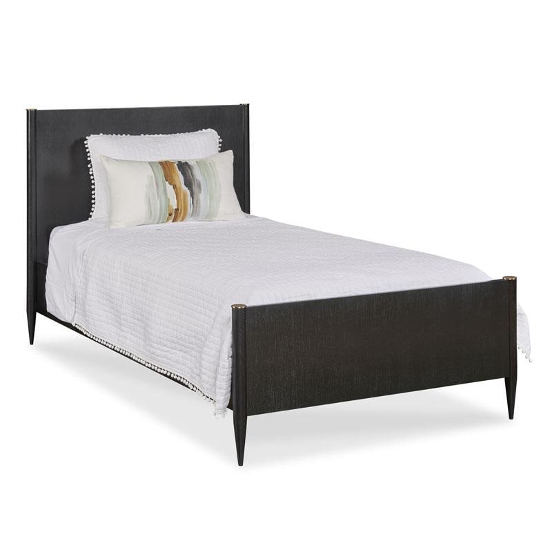 Woodbridge Rosebud Twin Bed Antique Style Sable Finish (1 of 3)