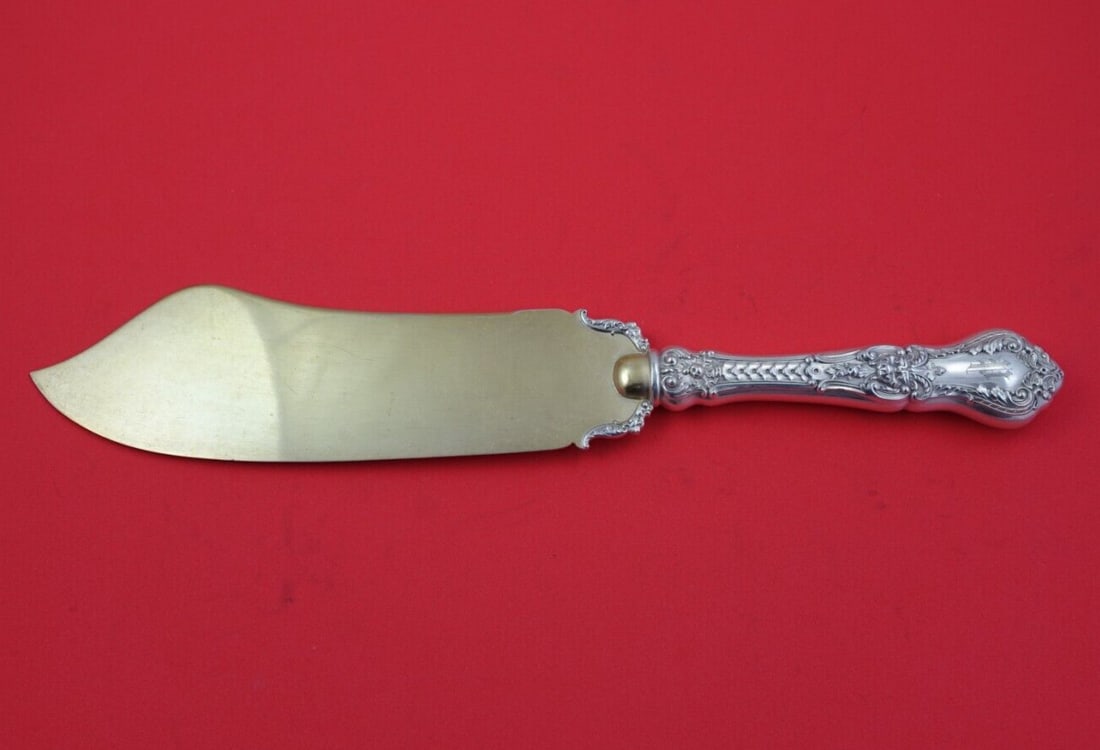 Gorham Henry II Sterling Silver Ice Cream Slice 12 Inch: Gorham Henry II Sterling Silver Ice Cream Slice 12 Inch Presenting a stunning ice cream slice from the Henry II pattern by Gorham, crafted from high-quality sterling silver (.925). This elegant servin