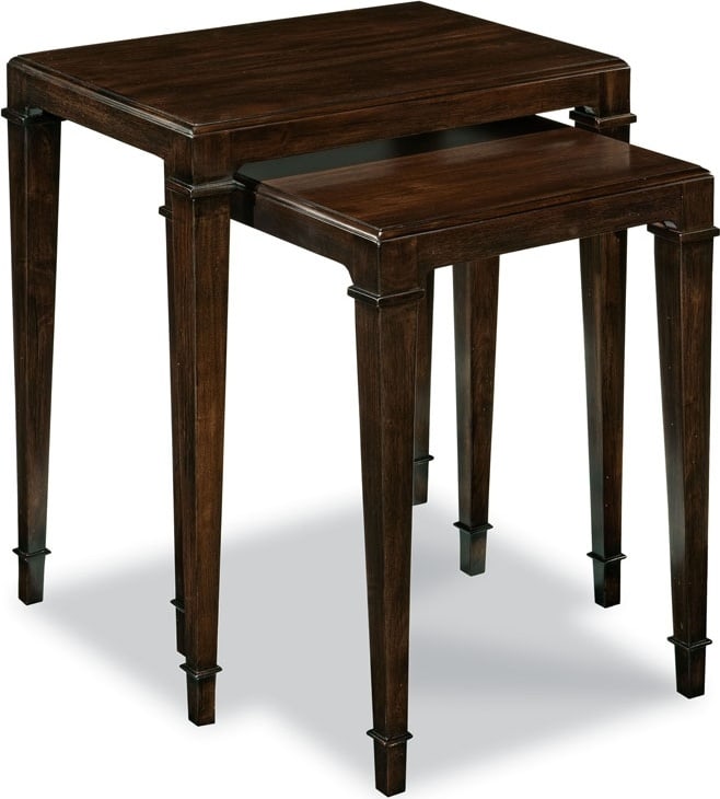 Woodbridge Addison Mahogany Rectangular Nesting Tables Set (1 of 2)