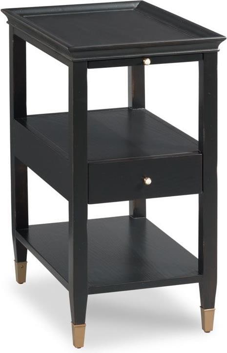 Woodbridge Speedwell Nightstand in Amsterdam Black Finish (1 of 5)