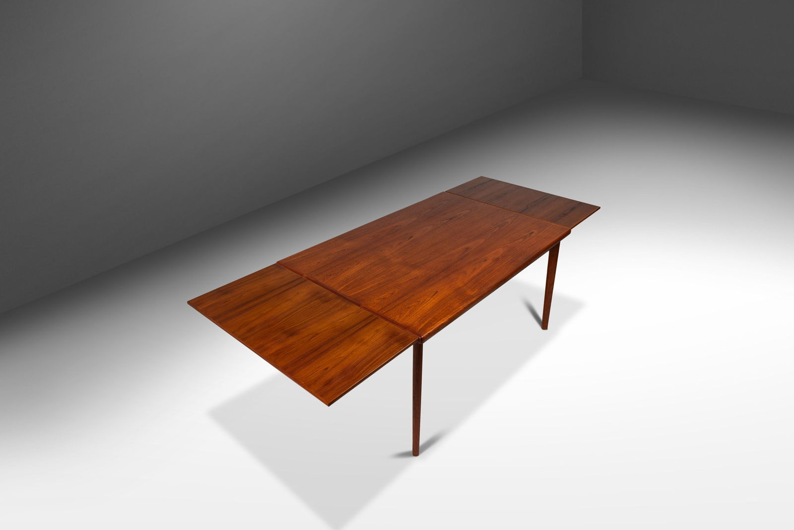 BRDR Furbo Danish Mid-Modern Expansion Dining Table in Teak 1960s (1 of 10)