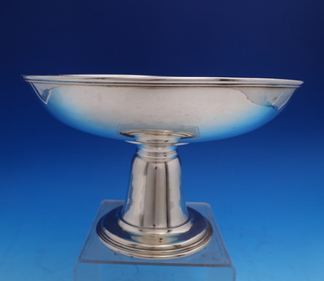 Christofle Albi Silverplate Footed Centerpiece Bowl 5.75 x 8.75 (1 of 5)