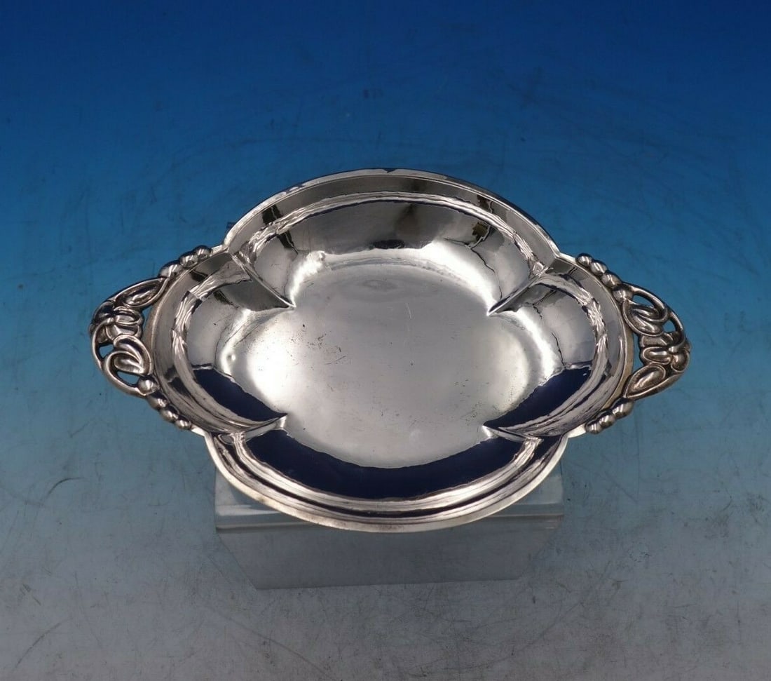 Randahl Sterling Silver Handwrought Oval Dish #212 5.66 ozt (1 of 7)