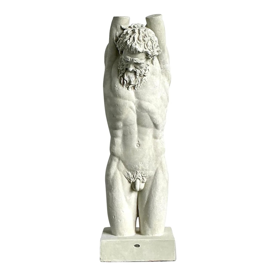 Monumental Plaster Marsyas Statue by Brussels Atelier De Moulages Grand Tour Era (1 of 10)