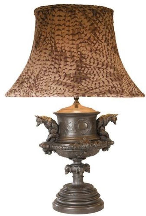 Rustic Lodge Hand-Cast Resin Fox Table Lamp Equestrian Collection: Rustic Lodge Hand-Cast Resin Fox Table Lamp Equestrian Collection This item is made at time of order. Please allow 42 to 70 days for production. Illuminate your space with this stunning Hand-Cast Resi