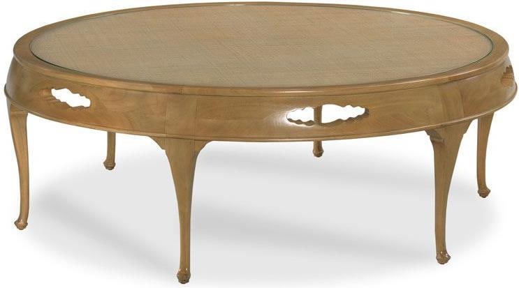 Woodbridge Cumulus Circular Cocktail Table 18H 52W 52D: Woodbridge Cumulus Circular Cocktail Table 18H 52W 52D Introducing the Stylish Mixed Material Cocktail Table, a contemporary addition to any living space. This circular cocktail table features a sleek