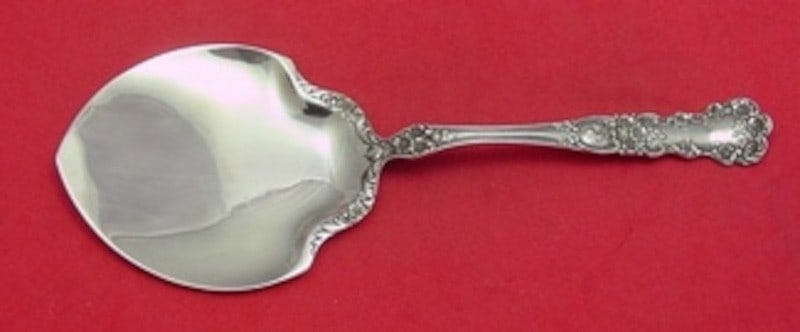 Sterling Silver Waffle Server in Buttercup Pattern by Gorham 8 Inch (1 of 1)