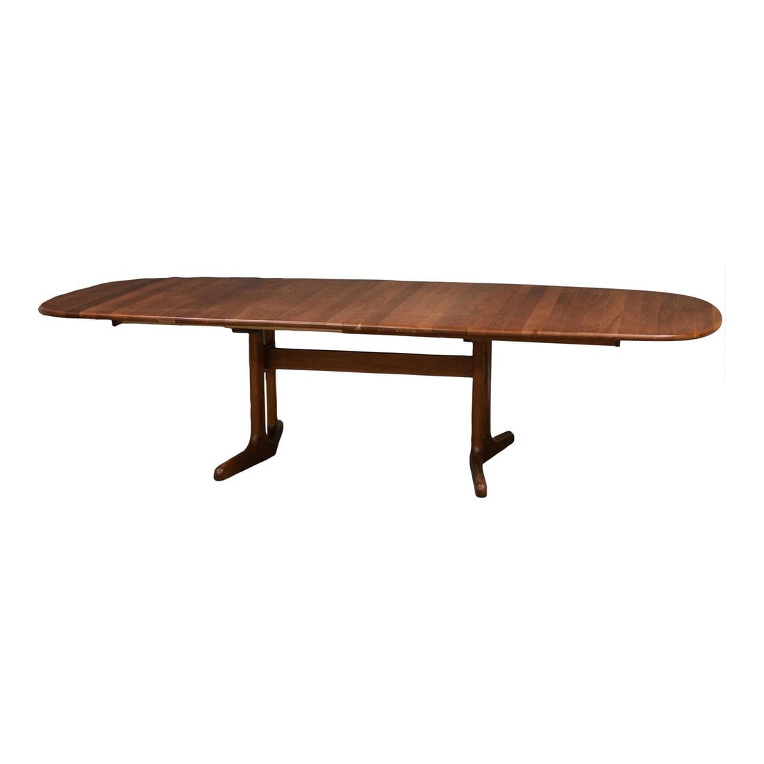 1960s Danish Modern Cherry Dining Table by Gudme Mobelfabrik (1 of 9)