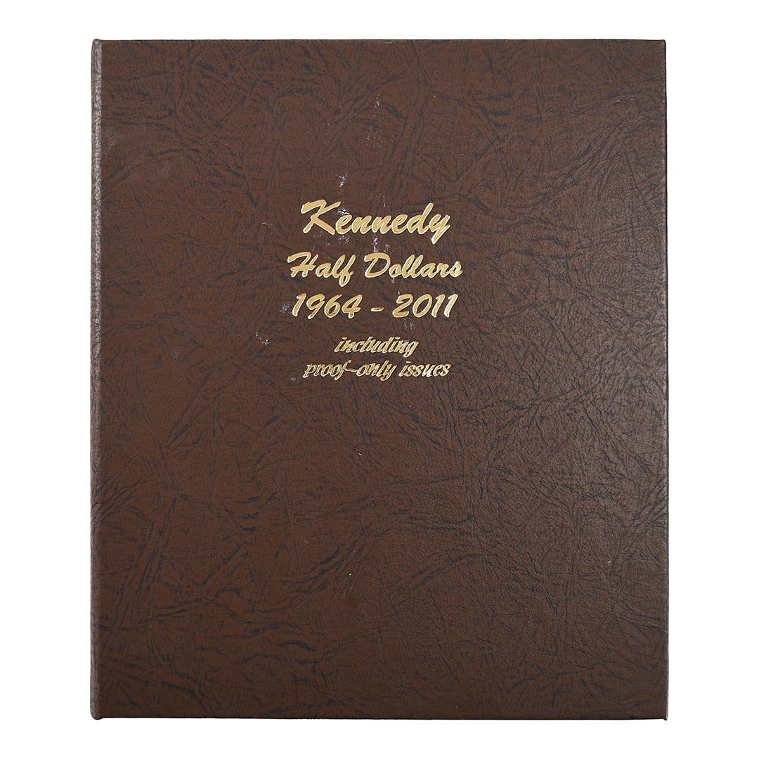 Kennedy Half Dollar Collection 172 Pieces in Dansco Album 1964 to 2011: Kennedy Half Dollar Collection 172 Pieces in Dansco Album 1964 to 2011 This collection features Kennedy Half Dollars from 1964 to 2011 housed in a Dansco album. The set includes a total of 172 coins,