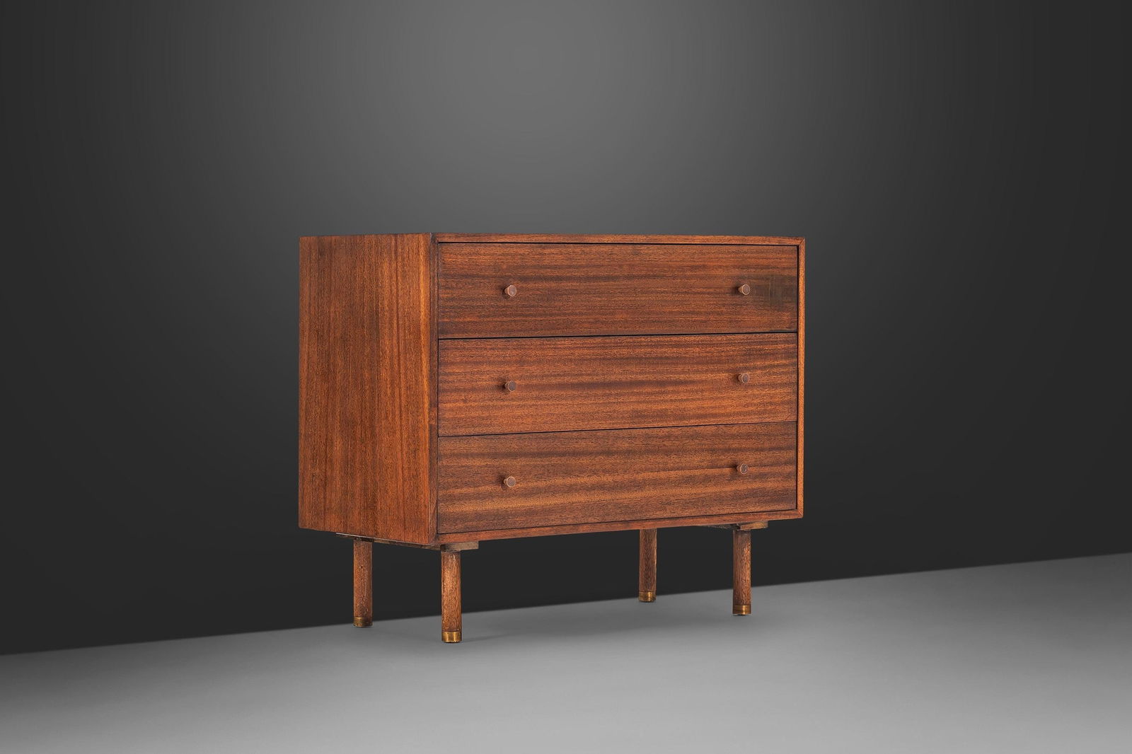 Rare Harvey Probber Mid Century Modern Mahogany Dresser 1960s USA (1 of 10)