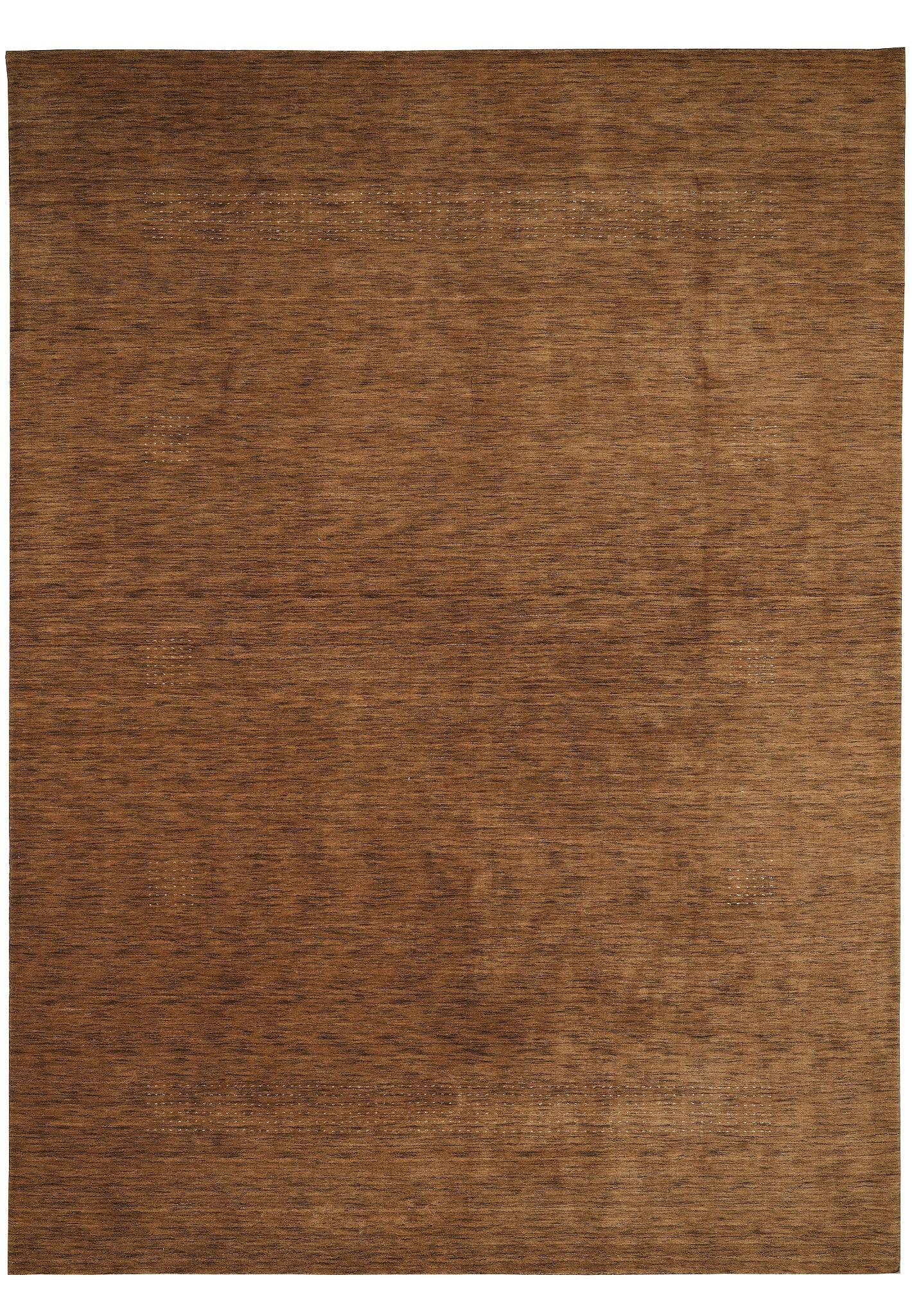 Handmade Contemporary Brown Wool Rug 9 x 12 Modern Design (1 of 11)