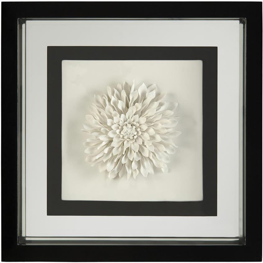 Victorian Style Handcrafted Porcelain Flower Shadow Box by John-Richard: Victorian Style Handcrafted Porcelain Flower Shadow Box by John-Richard This exquisite handcrafted porcelain flower shadow box features a striking Victorian style, adding an elegant touch to any decor