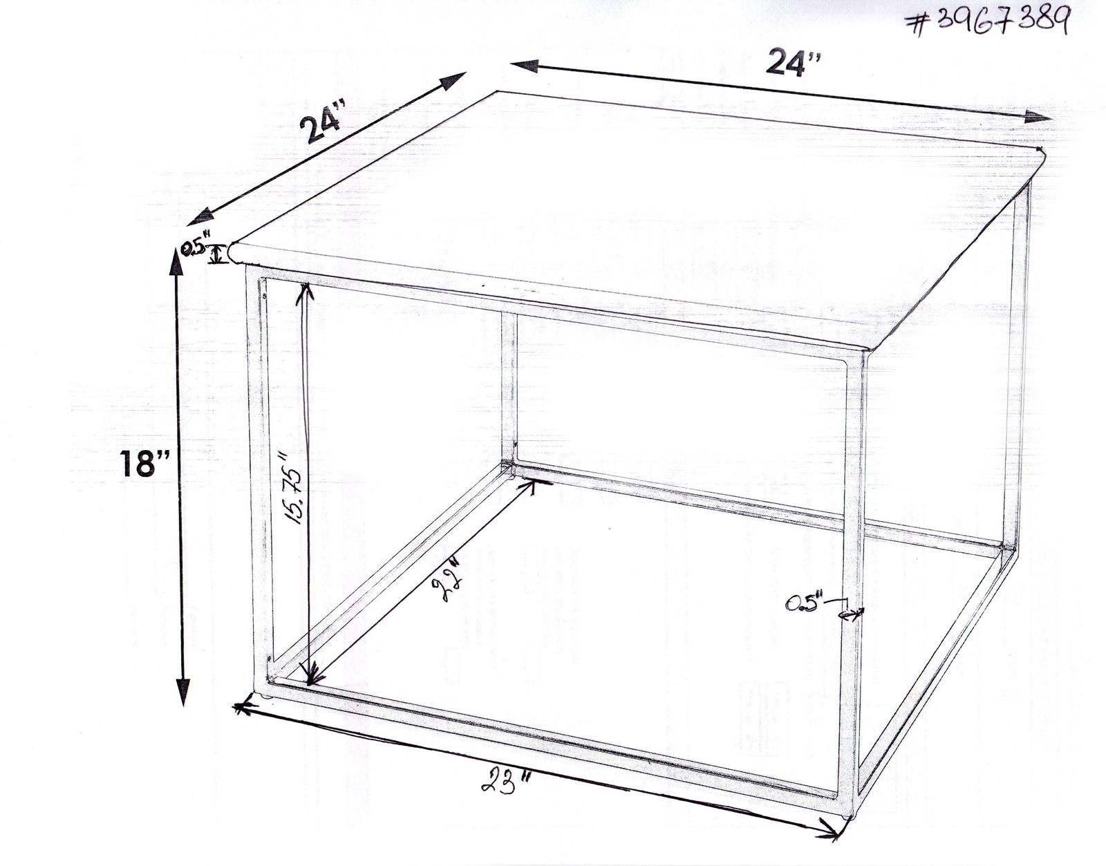 Butler Marble and Bronze Rectangular Coffee Table - 6
