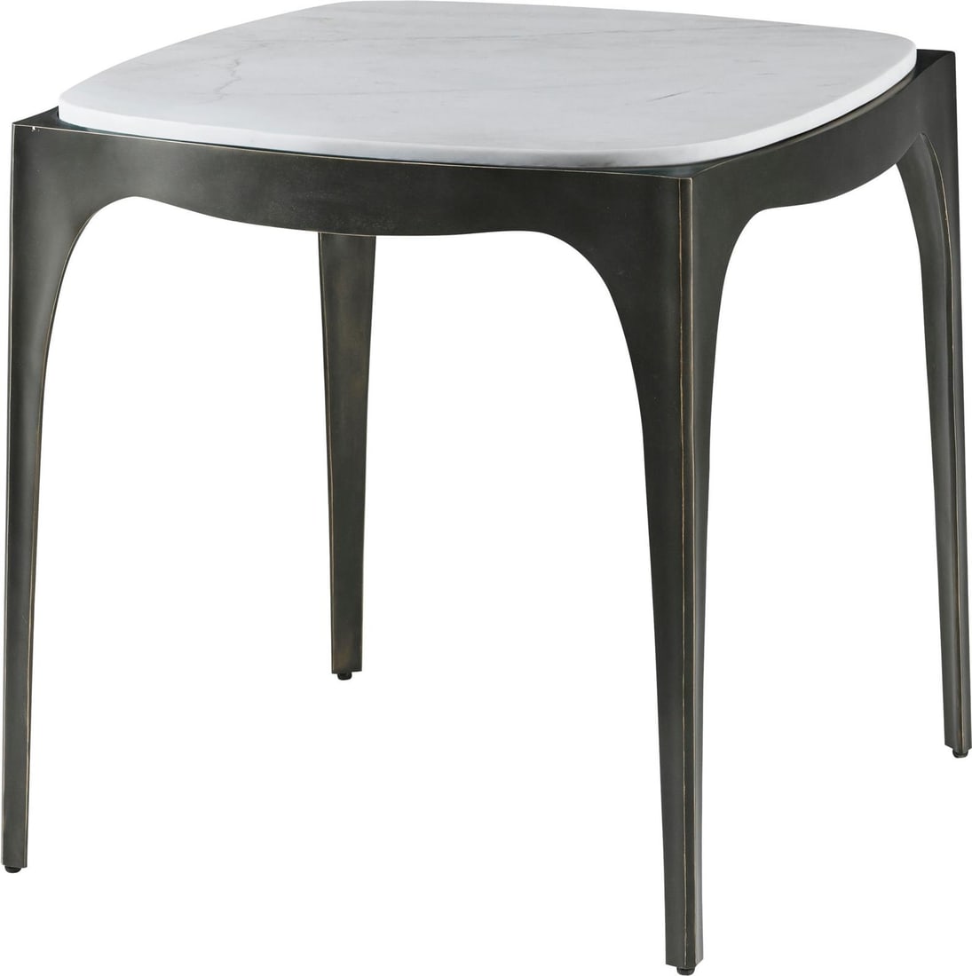 Theodore Alexander Rome Collection Square Marble Side Table (1 of 1)