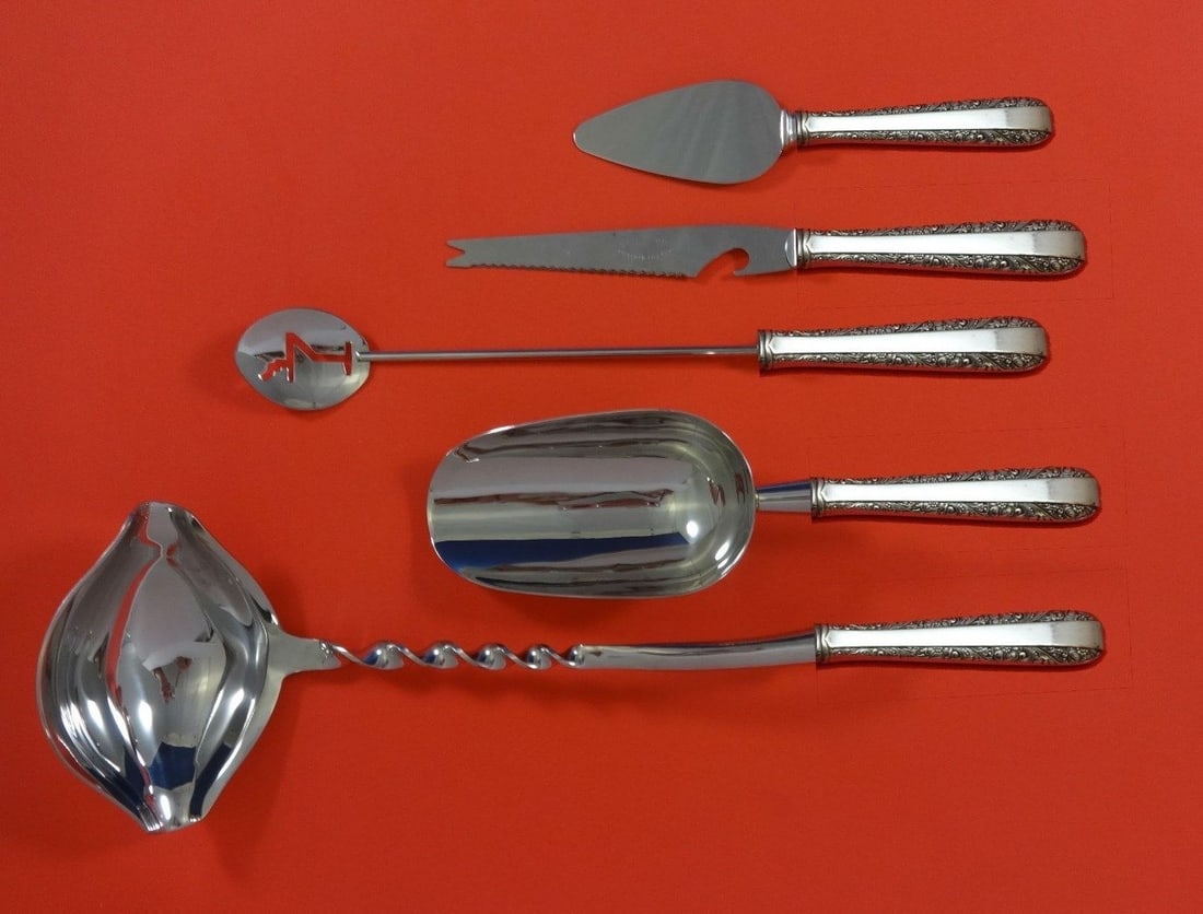 Towle Candlelight Sterling Silver 5pc Cocktail Party Bar Set (1 of 1)