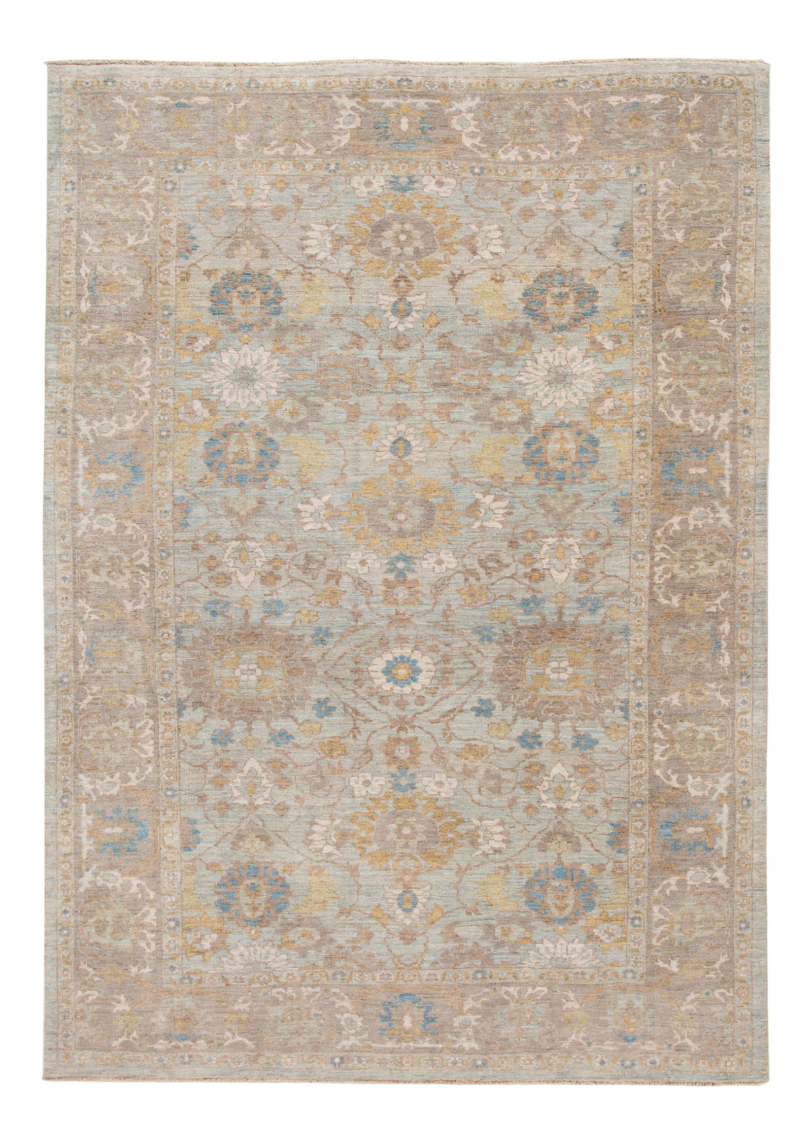 Contemporary Sultanabad Hand-Knotted Wool Rug 8'6 x 12' (1 of 10)