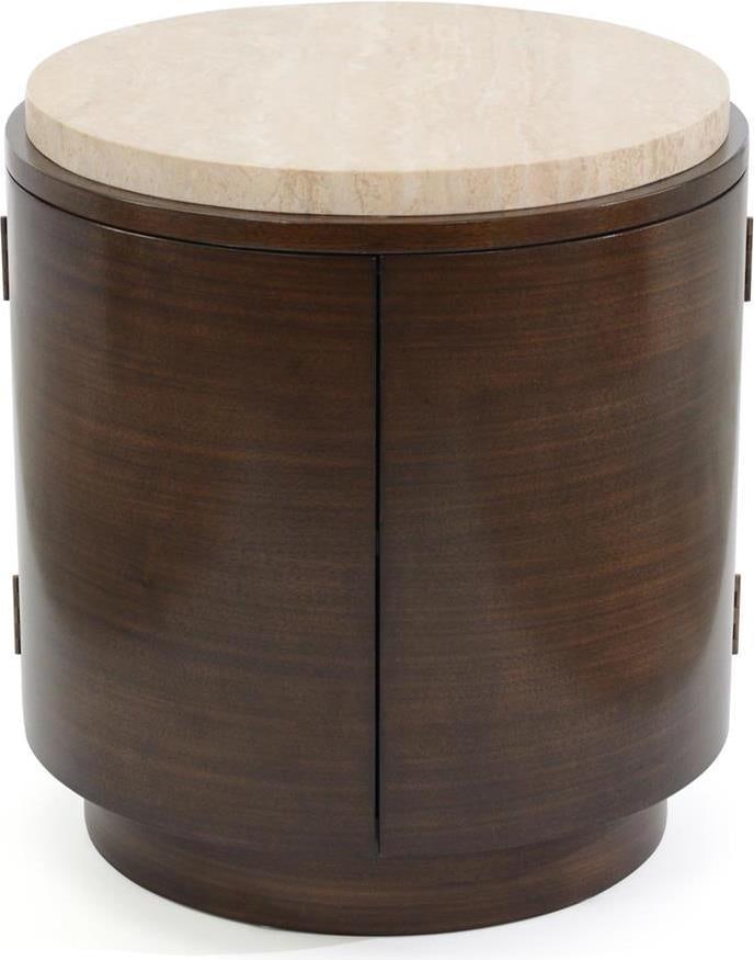 John-Richard Havana Collection End Table with Brass Hinge (1 of 5)