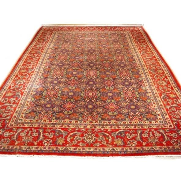 Stunning 9'3 x 13'6 Multi Color Semi Antique Persian Mahal Rug: Stunning 9'3 x 13'6 Multi Color Semi Antique Persian Mahal Rug Free continental US Shipping Enhance your living space with this stunning Multi Color Semi Antique Persian Mahal Rug. Featuring