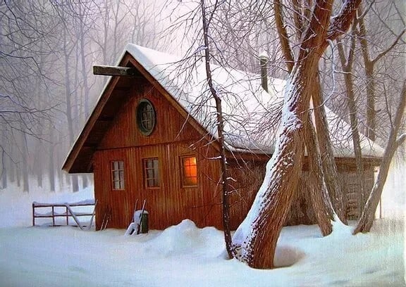 Alexei Butirskiy Fresh Snow Signed Limited Edition Giclee Print Canvas 26x18: Alexei Butirskiy Fresh Snow Signed Limited Edition Giclee Print Canvas 26x18 Experience the serene beauty of 'Fresh Snow' by Alexei Butirskiy, a limited edition giclee on canvas. This exquisite piece