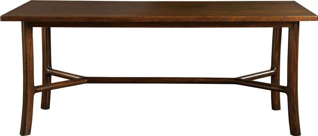Port Eliot Hand-Rubbed Collectors Oak Dining Table 30H 74W 36D (1 of 1)