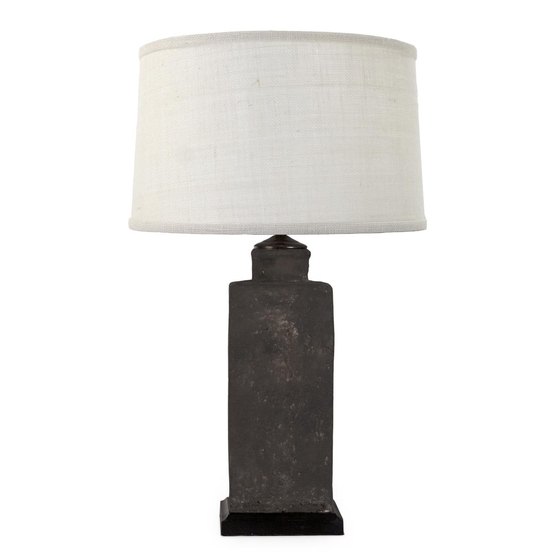 Zentique 36 Inch Coastal Style Ivory Table Lamp Cream Yellow Finish (1 of 2)