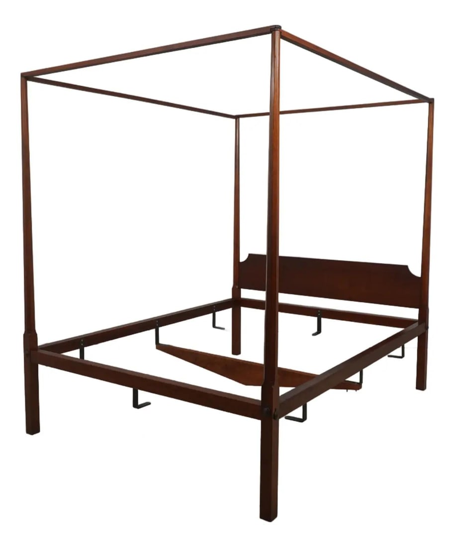 Eldred Wheeler Queen Cherry Canopy Bed High Quality Craftsmanship (1 of 10)