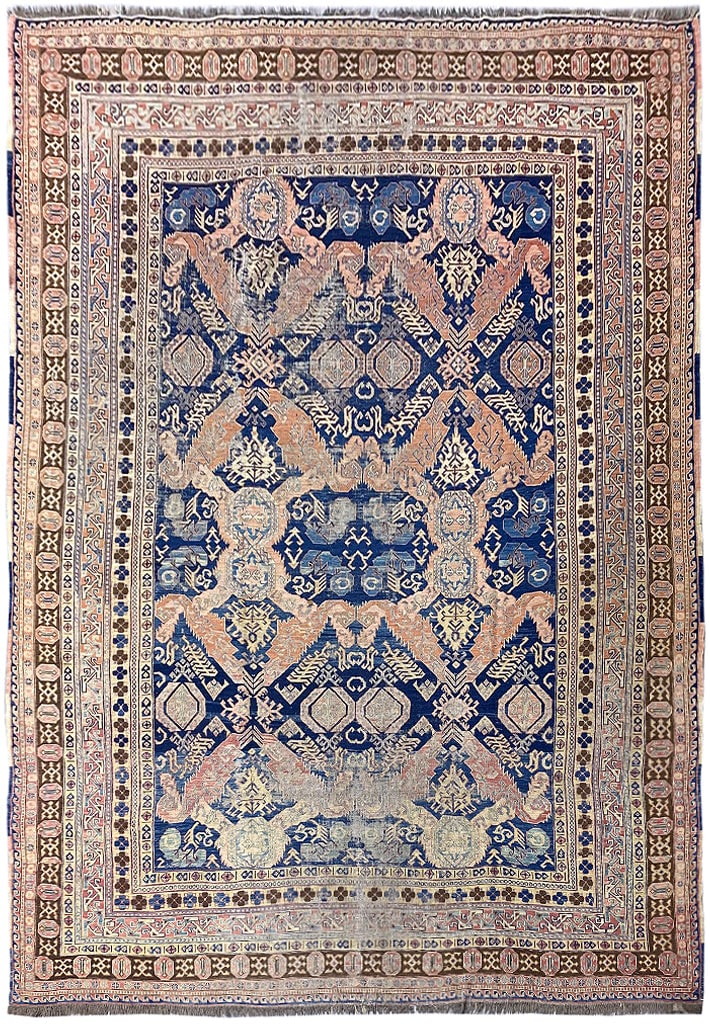 Antique Russian Tribal Rug 7.4 x 9.5 Premium Quality: Antique Russian Tribal Rug 7.4 x 9.5 Premium Quality Free continental US Shipping Discover this exquisite 7.4 x 9.5 Antique Russian Tribal Rug, a perfect blend of history and artistry. Crafted with