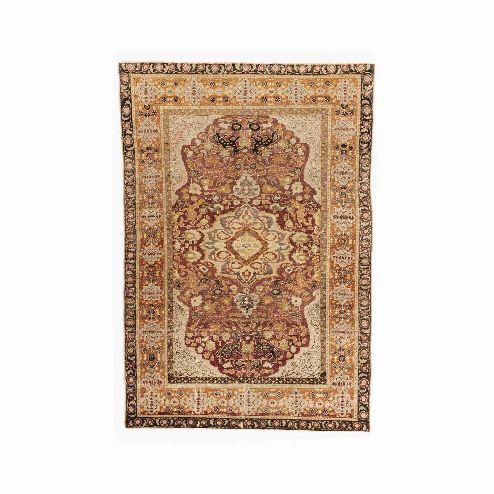 Authentic Handmade Anadol Wool Carpet 53.9 x 79.5 Inches (1 of 8)