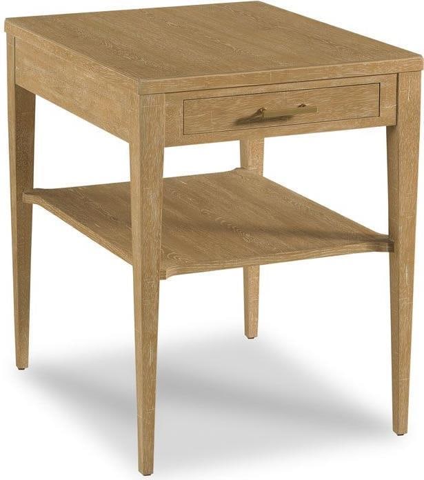 Woodbridge Provence Lamp Table in 23 Limewash Finish (1 of 4)