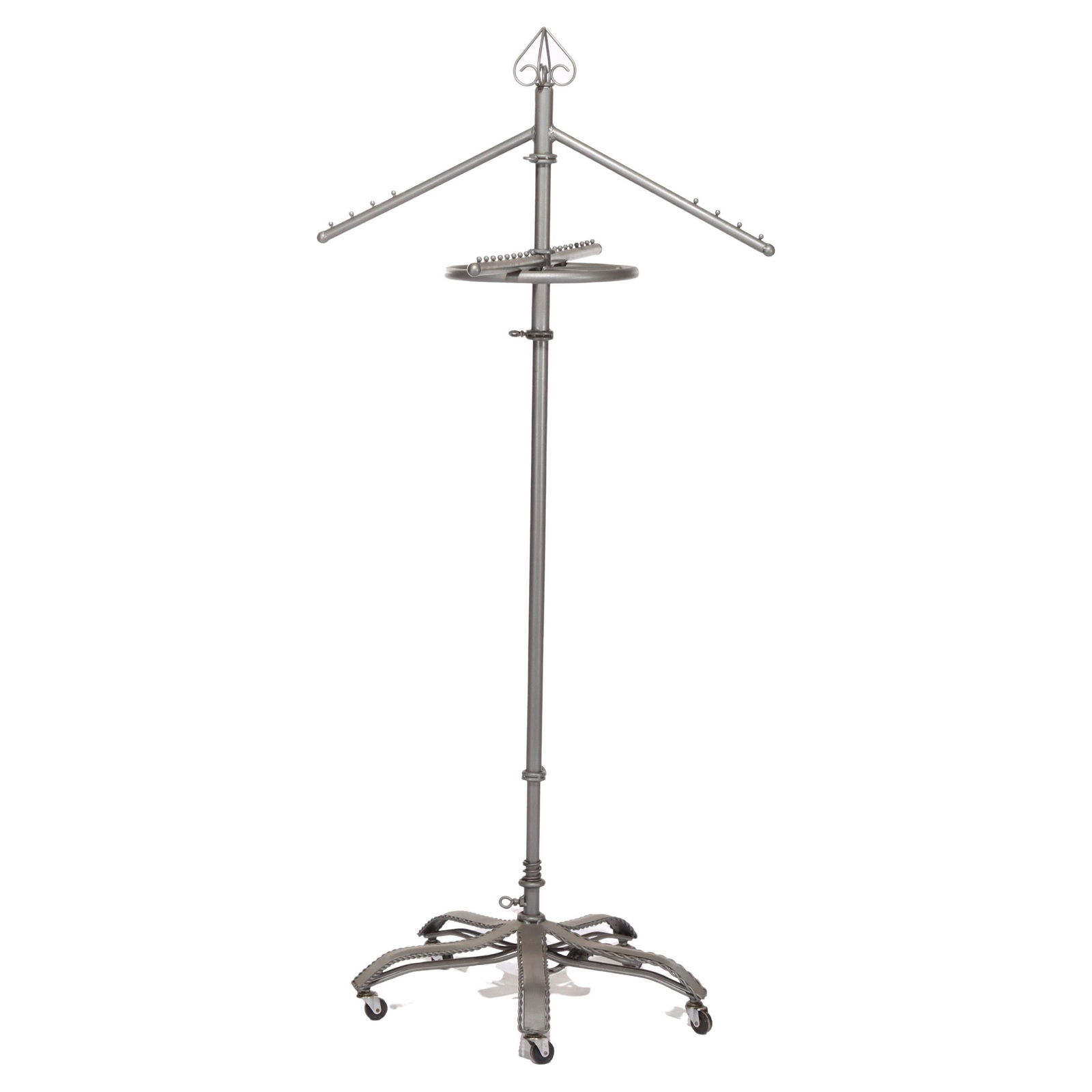 Adjustable 20th Century Metal Garment Display Rack with Industrial Style (1 of 6)
