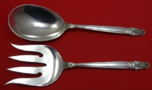 Norse by International Sterling Silver Salad Serving Set 2pc (1 of 1)