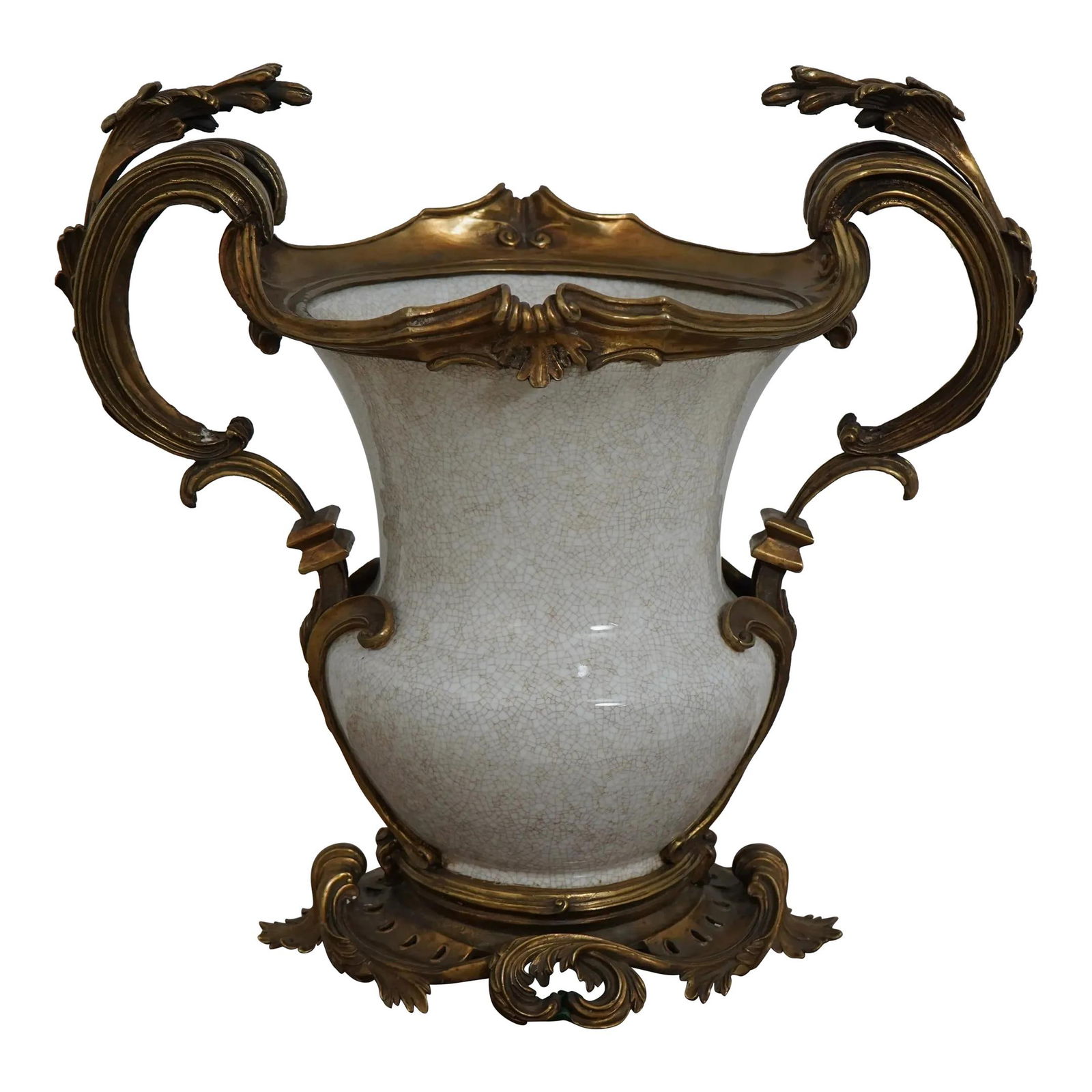 French Louis XIV Style Bronze Porcelain Urn 30 Years Old (1 of 10)
