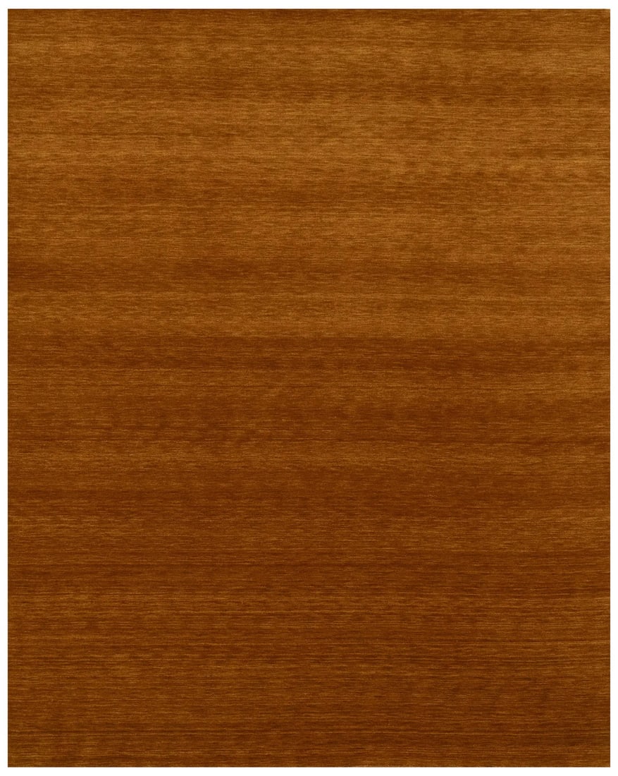 Orange Hand-Loomed Gabbeh Wool Rug Modern Design 7'11 x 9'10 (1 of 14)