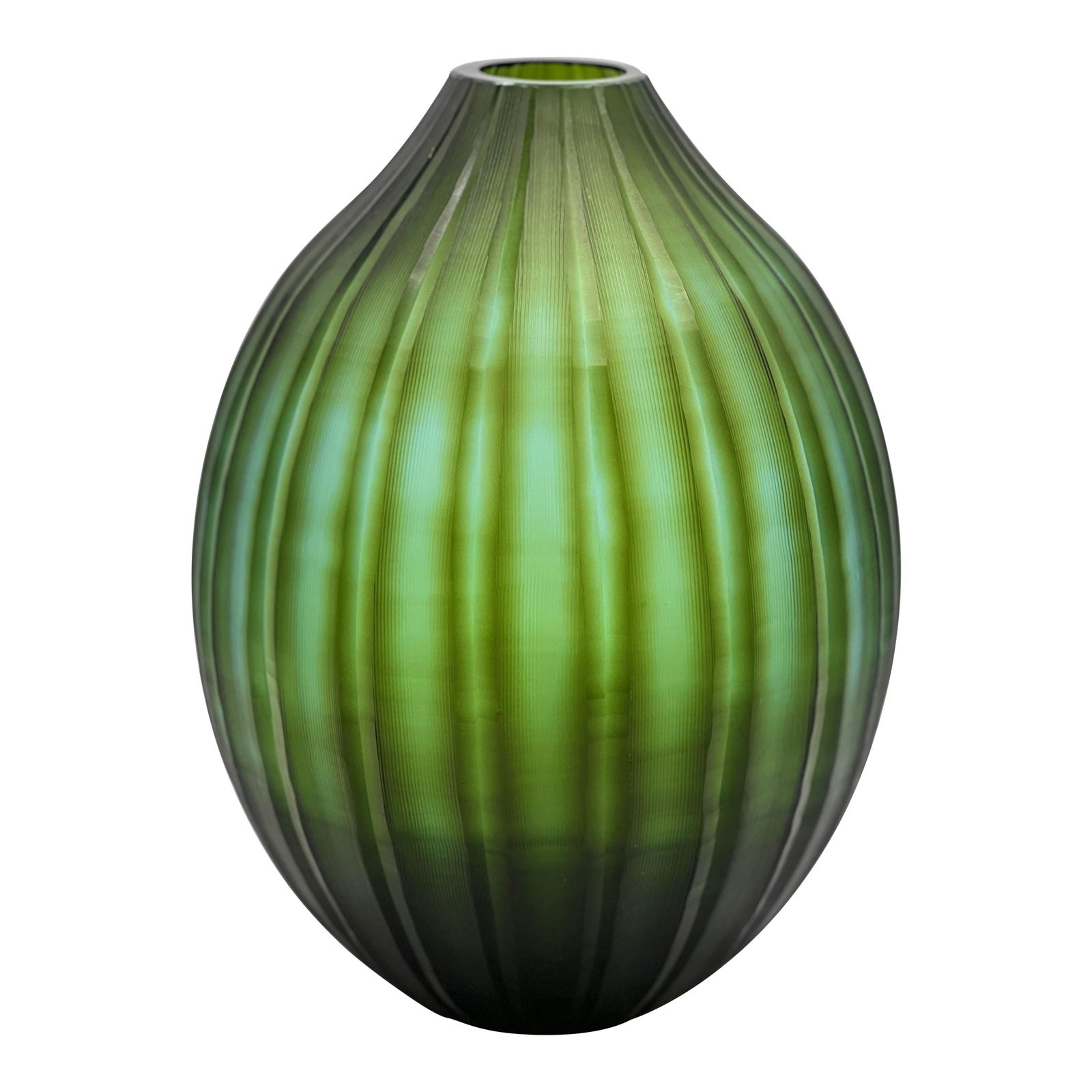 Carlo Scarpa Attributed Murano Sculpted Art Glass Vase 12.5in (1 of 11)