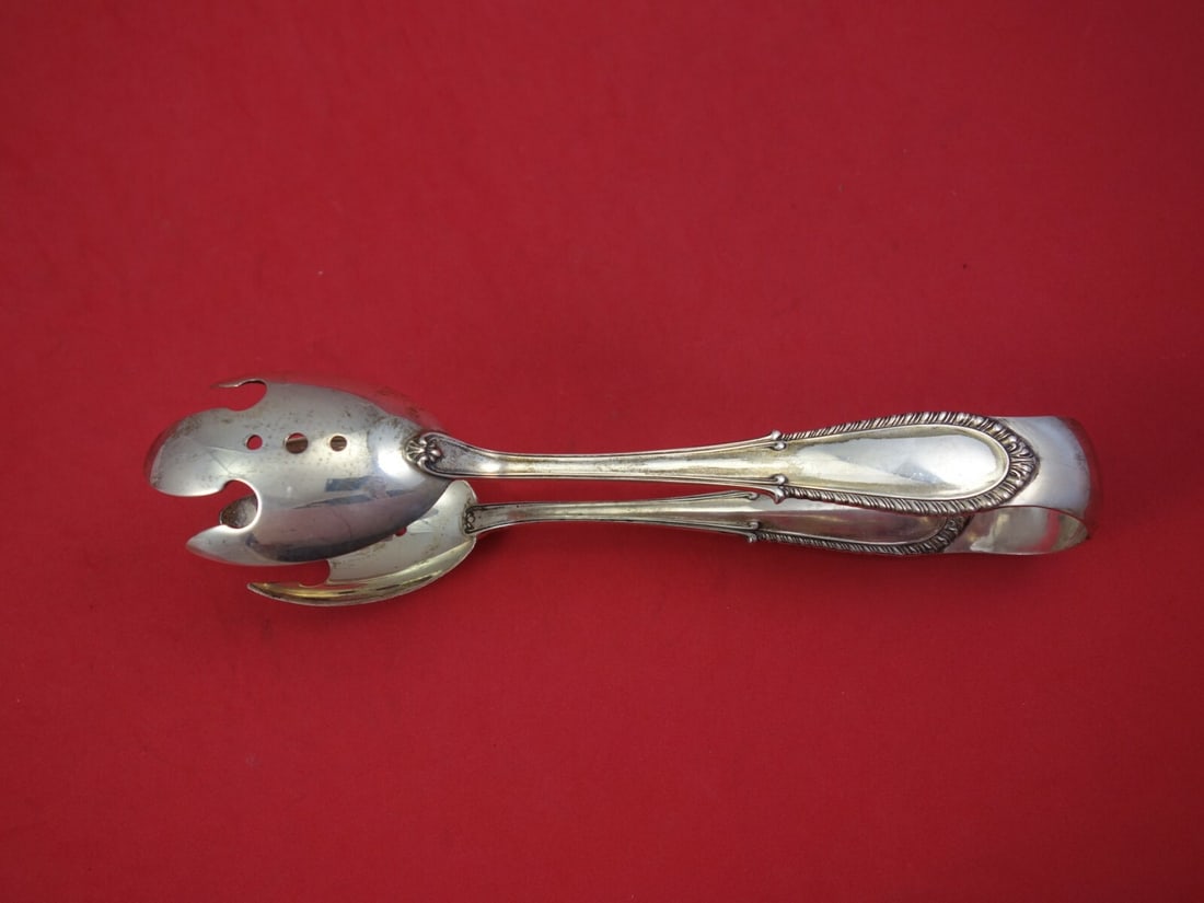 Buccellati Villa D'Este Sterling Silver Ice Tong 8 1/4" Serving (1 of 1)