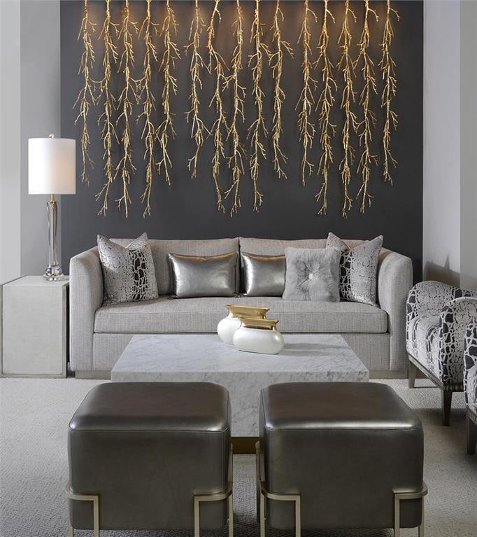 John-Richard Transitional Nesting Table Set Beluga Finish - 3