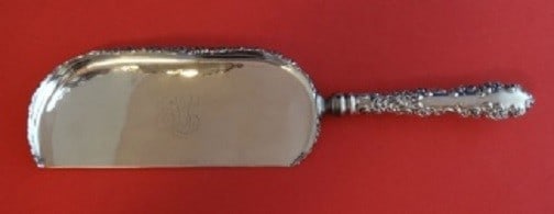 Rare Waverly by Wallace Sterling Silver Crumber 10 3/4 Inch: Rare Waverly by Wallace Sterling Silver Crumber 10 3/4 Inch Discover this rare Waverly by Wallace sterling silver crumber, featuring a hollow handle and a beautifully designed blade. This exquisite pi