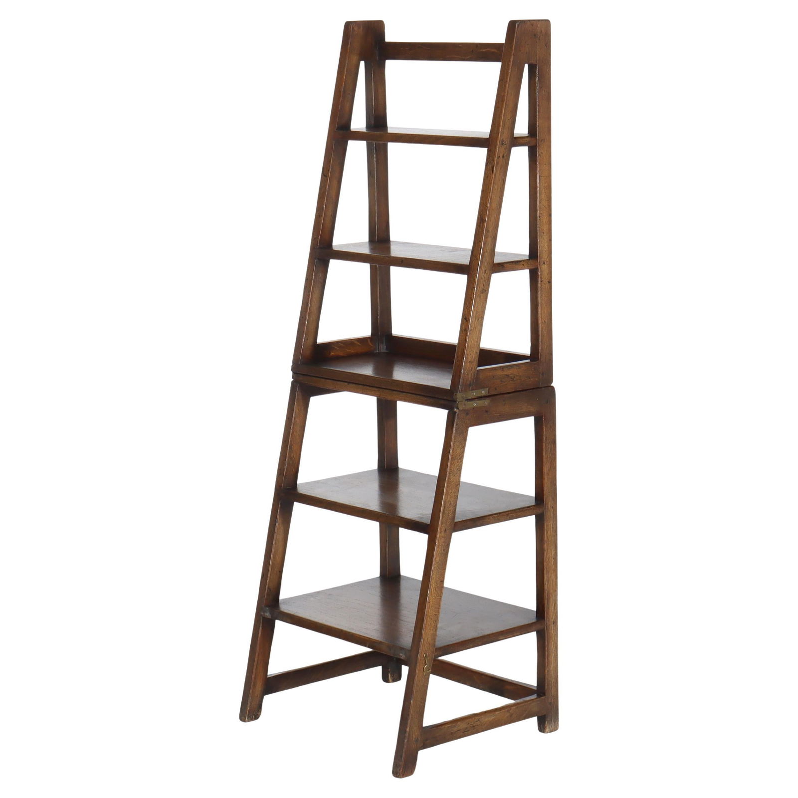 Early 19th Century Oak Library Folding Steps English George III c1840 (1 of 9)