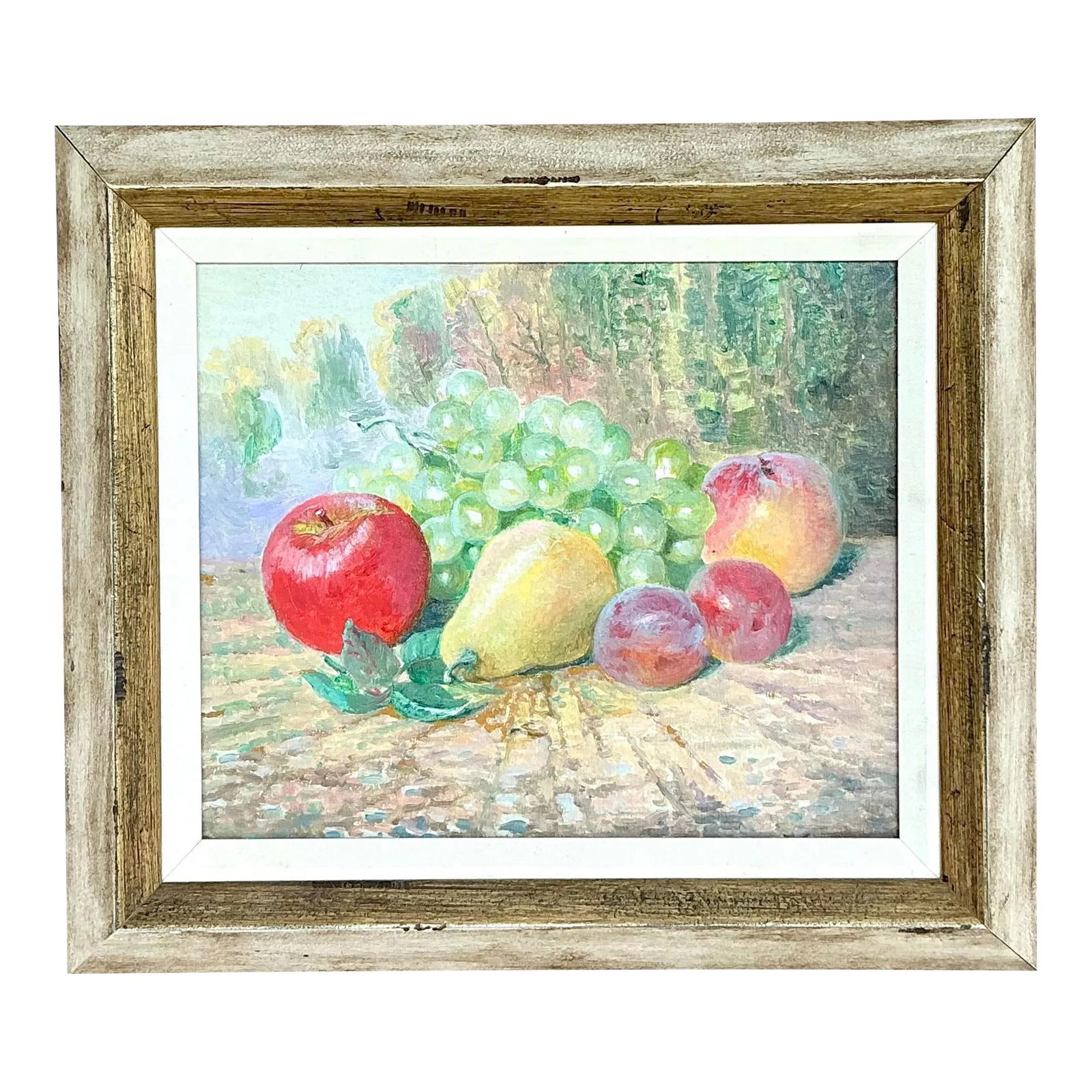Vintage Boho Still Life Oil Painting Canvas Red Art: Vintage Boho Still Life Oil Painting Canvas Red Art Enhance your living space with this vintage Boho original still life oil painting on canvas. This artwork showcases a harmonious blend of artistry a