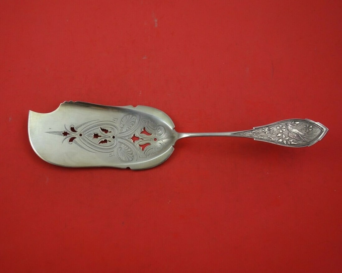 Wood & Hughes Japanese Sterling Silver Fish Server 11.5 inches (1 of 3)