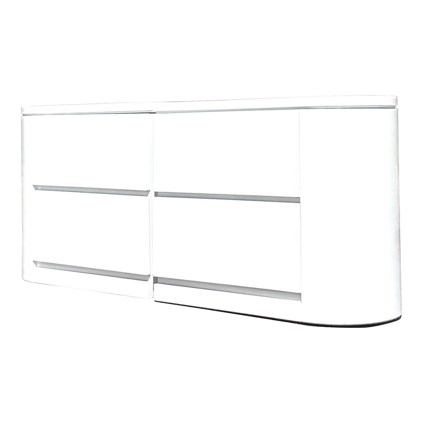 Charming Vintage Boho Laminate Nightstands Pair White: Charming Vintage Boho Laminate Nightstands Pair White Enhance your bedroom decor with this charming pair of American-style Vintage Boho Laminate Nightstands. Designed with a sleek laminate finish, the