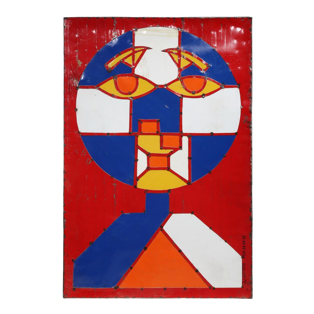 Elegant Mosaic Iron Art Figure 47.5H 31.5W: Elegant Mosaic Iron Art Figure 47.5H 31.5W This exquisite iron art piece features stunning mosaic detailing, enhancing its visual appeal. With a height of 47.50 inches, a width of 31.50 inches, and a