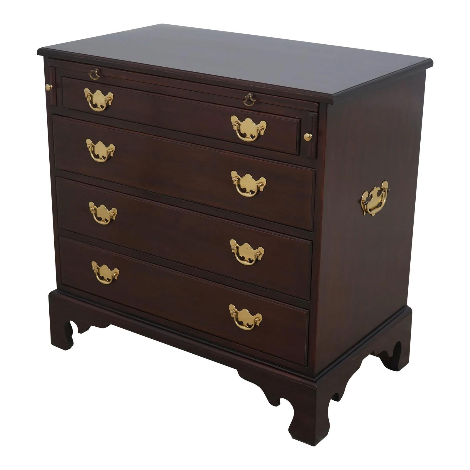 Kittinger Colonial Williamsburg Mahogany Bachelor Chest Dark Heirloom Finish (1 of 10)