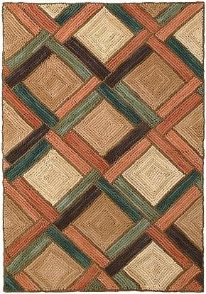 Handcrafted Camp Rock Brook 3x5 Multi-Color Rug American Style (1 of 1)