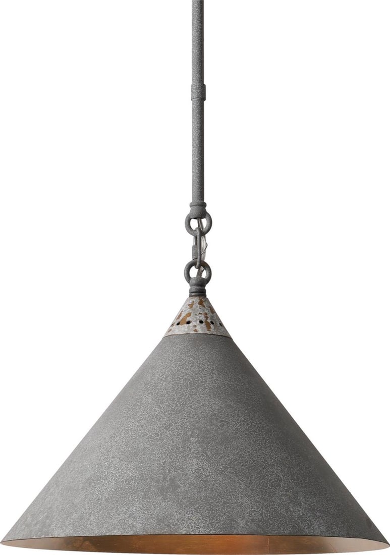 Terracotta Mariola Pendant Light Cement Gray Gold 11H 15W 15D UL-Listed: Terracotta Mariola Pendant Light Cement Gray Gold 11H 15W 15D UL-Listed Illuminate your space with the Mariola Pendant Light, a stunning blend of style and functionality. This versatile lighting fixtu